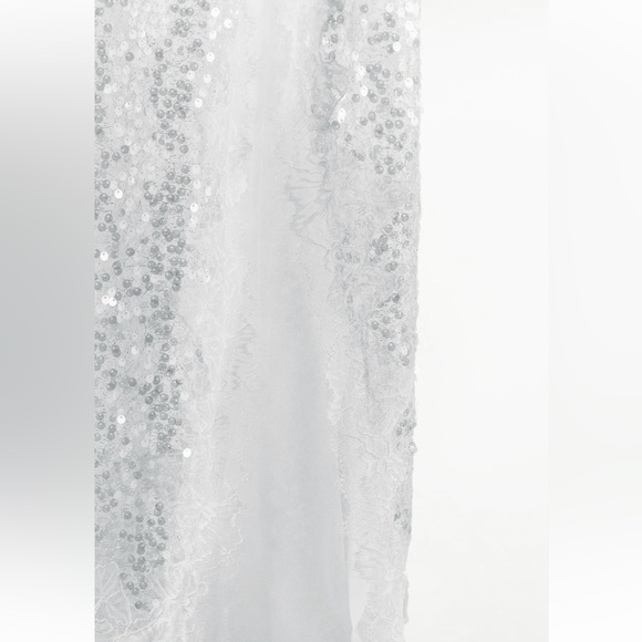 ZARA SEQUIN SLIP DRESS - Picture 14 of 15